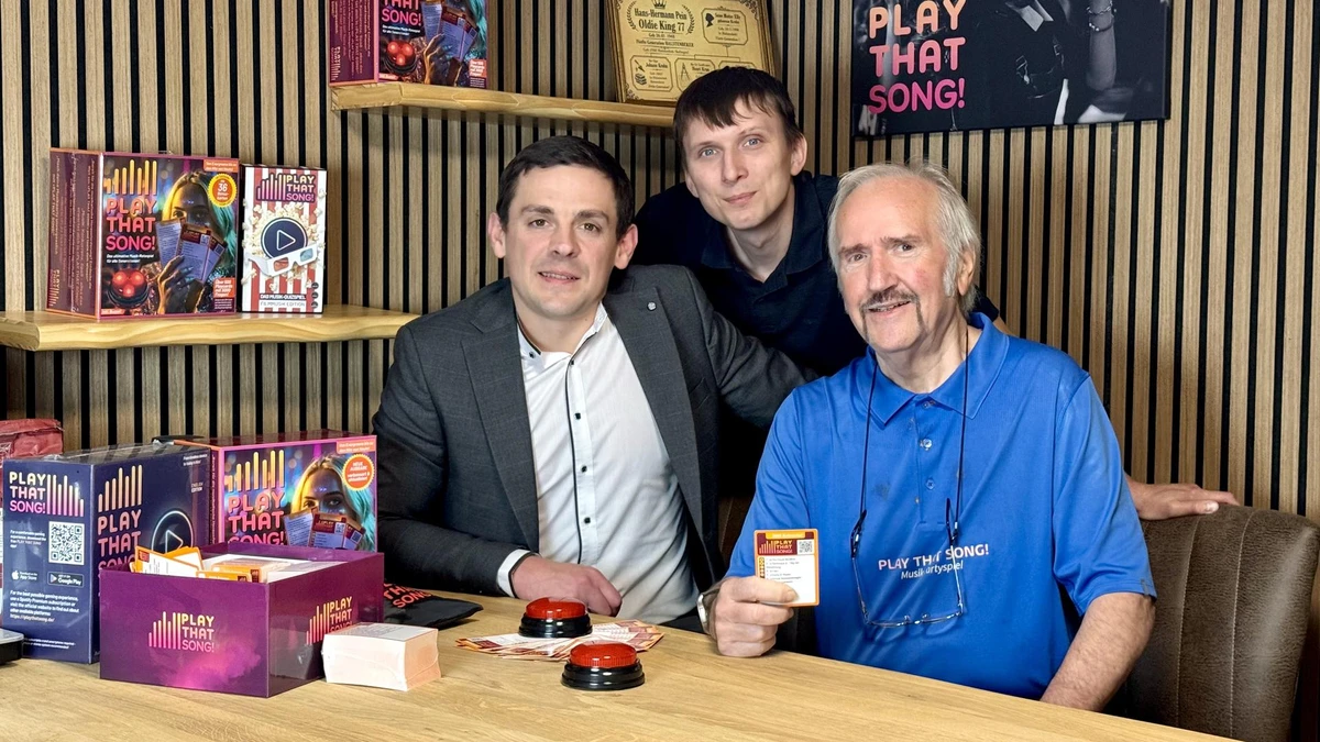 Hans-Hermann Pein und PLAY THAT SONG! im Hamburger Abendblatt